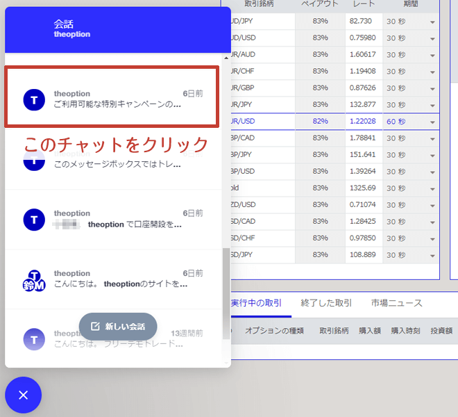 ザオプション 10,000円キャッシュバック