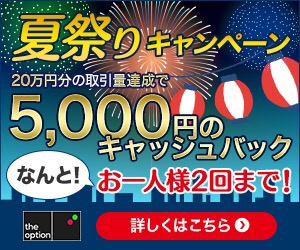 ザオプション 取引量キャンペーン